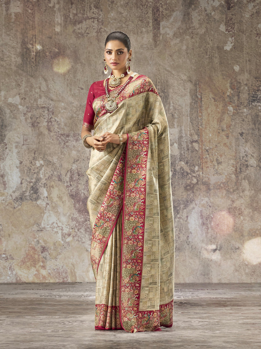 SUPER SOFT BAMBOO SILK PREMIUM & ELEGANT SAREE